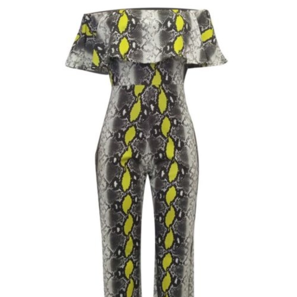 Snake Skin Jumpsuit